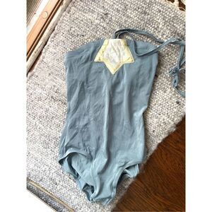 Vintage Saks Fifth Avenue x Elon of CA by Monica Tilley Star Halter One Piece Sw
